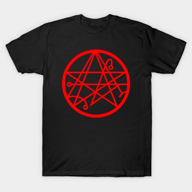 The Necronomicon Gate Seal T-Shirt by Lyvershop